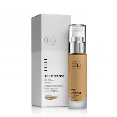 HOLY LAND Крем корректирующий многофункциональный SPF 50, оттенок natural / Age Defense CC Cream 50 мл - 2