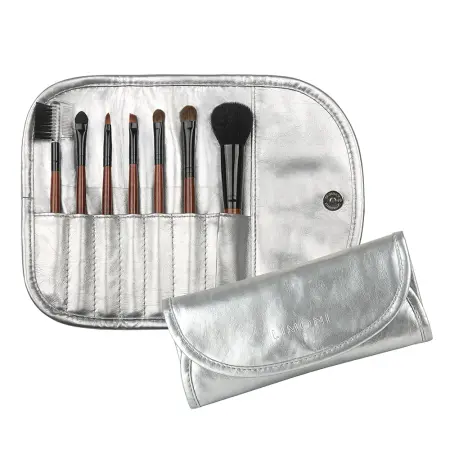 LIMONI Набор кистей (7 кистей + чехол) / SILVER TRAVEL KIT - 7