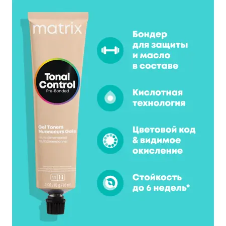 MATRIX 5NGA тонер гелевый / MX TC 90 мл - 4