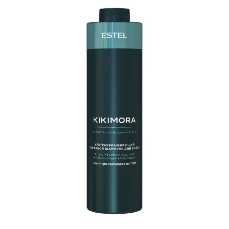 ESTEL PROFESSIONAL Шампунь ультраувлажняющий торфяной для волос / KIKIMORA 1000 мл - 1
