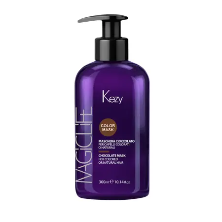 KEZY Маска Шоколад для окрашенных волос или натуральных волос / Chocolate mask for colored natural hair 300 мл - 1
