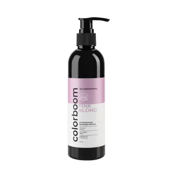 Бальзам-маска оттеночный для розового блонда с дозатором / Color Boom Pink Blond 250 мл