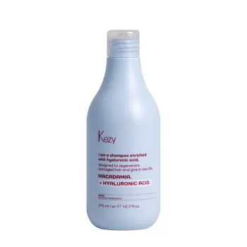 Шампунь для восстановления слабых и поврежденных волос / I am MACADAMIA + HYALURONIC ACID 375 мл