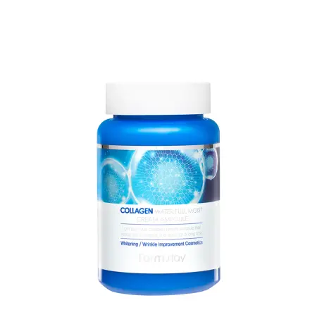FARMSTAY Сыворотка интенсивно увлажняющая для лица с коллагеном / Collagen Water Full Moist Cream Ampoule 250 мл - 1