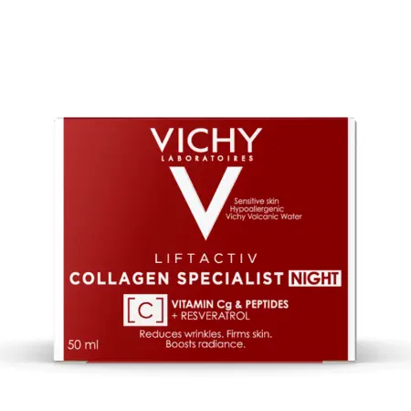 VICHY Крем ночной для восстановления кожи / Liftactiv Collagen Specialist 50 мл - 2