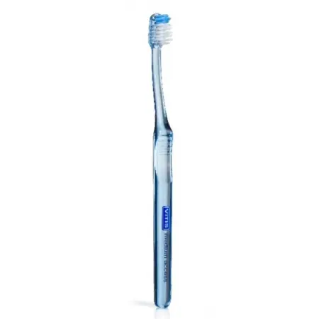 DENTAID Щётка зубная в твердой упаковке Vitis Medium Access + Зубная паста Vitis Gingival 15 мл - 3