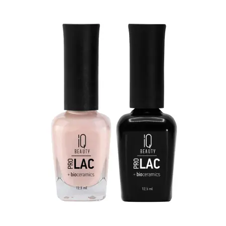 IQ BEAUTY 006 лак для ногтей укрепляющий с биокерамикой / Nail polish PROLAC + bioceramics 12.5 мл - 4