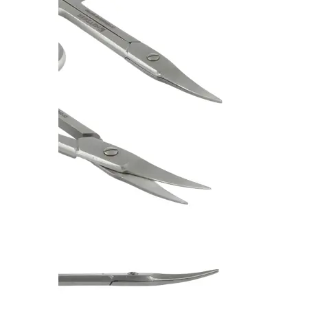METZGER Ножницы для кожи изогнутые СS-2/2-D (CVD) - 2