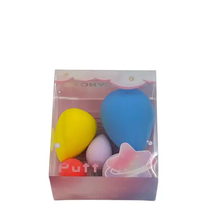 IWOU PROFESSIONAL Набор макияжных спонжей PUFF 5шт - 2