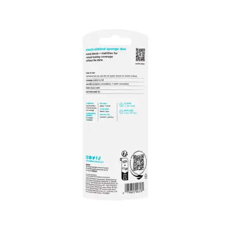 REAL TECHNIQUES Набор спонжей для макияжа, 2 шт / Real Techniques Miracle Airblend Sponges - 4
