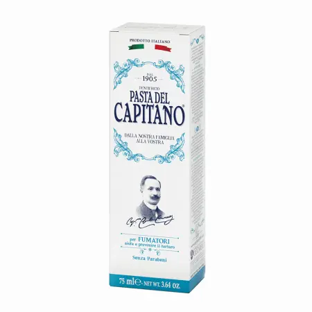 PASTA DEL CAPITANO Паста зубная для курящих / 1905 Smokers 75 мл - 2