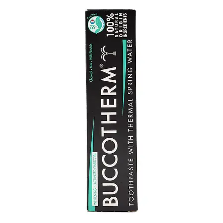 BUCCOTHERM Паста зубная с углем и термальной водой / BUCCOTHERM 75 мл - 2