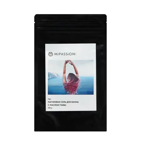 MIPASSIONcorp Соль магниевая с маслом гуавы / MiPASSiON 500 гр - 1