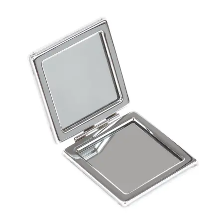 DEWAL BEAUTY Зеркало Смайлики очкарик, карманное квадратное, размер 60 х 60 х 0,9 мм - 4