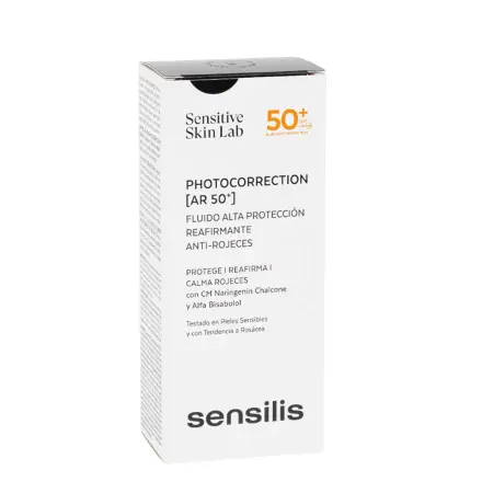 SENSILIS Флюид укрепляющий для чувствительной кожи SPF50+ / Firming and Anti-Redness High Protection Fluid 40 мл - 2