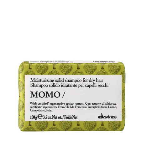 DAVINES SPA Шампунь твердый для сухих и нормальных волос / MOMO shampoo bar 100 гр - 1