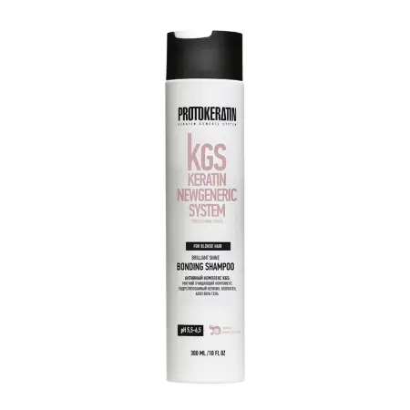 PROTOKERATIN Шампунь-бондинг для блондированных волос / Brilliant Shine Bonding Shampoo 300 мл - 1