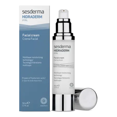SESDERMA Крем увлажняющий для лица, профилактика и терапия кожного старения / HIDRADERM HYAL 50 мл - 2