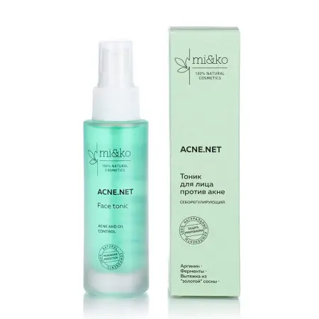 MI&KO Тоник себорегулирующий для лица против акне / Acne net 50 мл - 2