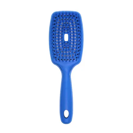 SOLOMEYA Расческа вентилируемая для волос, синяя / Vented Hair Brush Blue - 1