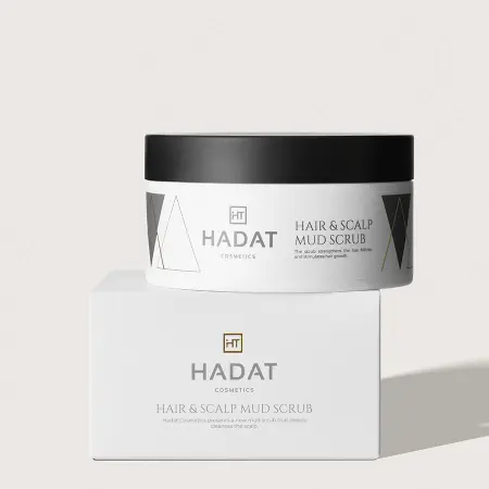HADAT COSMETICS Скраб очищающий для волос и кожи головы / Hair & Scalp Mud Scrab 300 мл - 2
