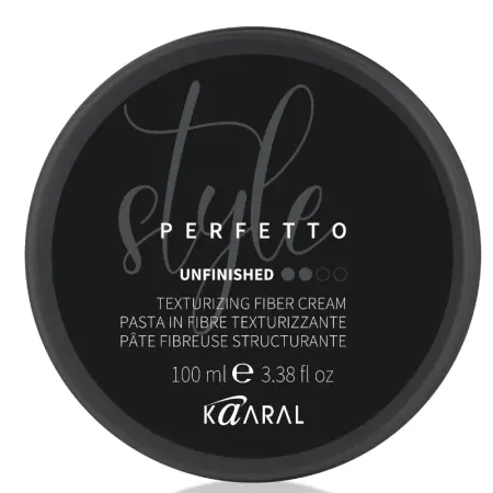 KAARAL Паста волокнистая для текстурирования волос / STYLE Perfetto UNFINISHED TEXTURIZING FIBER CREAM 100 мл - 1
