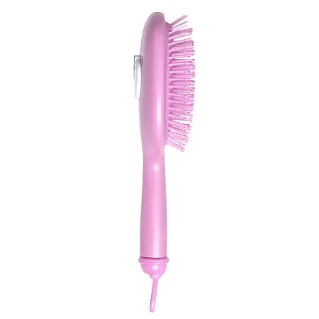 SOLOMEYA Расческа массажная для волос милый мишка, розовая / Cute Bear Massage Hair Brush Pink - 3