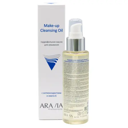 ARAVIA Professional Масло гидрофильное для умывания с антиоксидантами и омега-6 / Make-Up Cleansing Oil 110 мл - 4