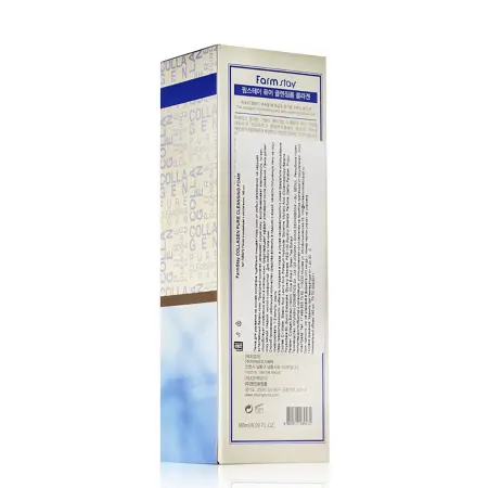FARMSTAY Пенка очищающая с коллагеном / PURE CLEANSING FOAM 180 мл - 3