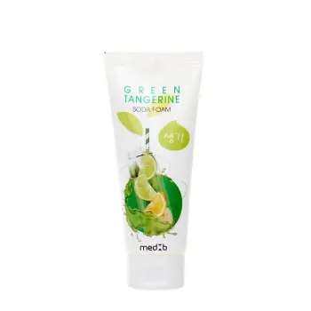 Пенка для умывания с содой и зеленым мандарином / Med B Green Tangerine Soda Foam 100 мл