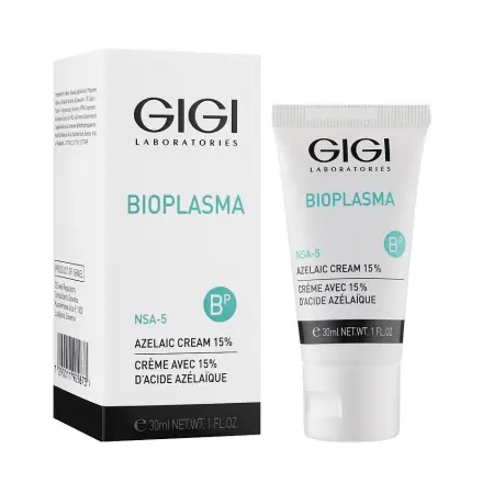 GIGI Крем с 15% азелаиновой кислотой для жирной проблемной кожи / Azelaic Cream BIOPLASMA 30 мл - 2