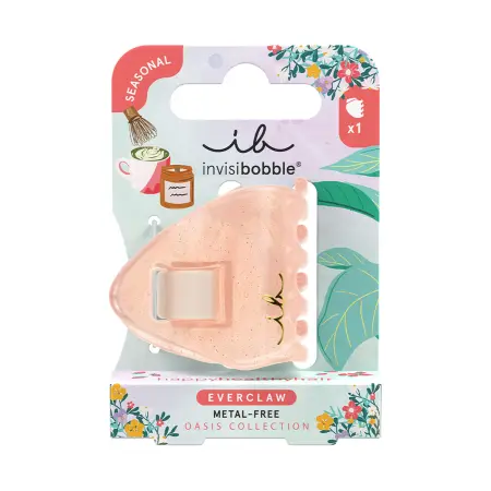 INVISIBOBBLE Заколка-крабик, размер S / invisibobble EVERCLAW Oasis Coral Crush - 2