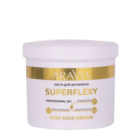 ARAVIA Professional Паста для шугаринга / SUPERFLEXY PURE GOLD 750 г - 1