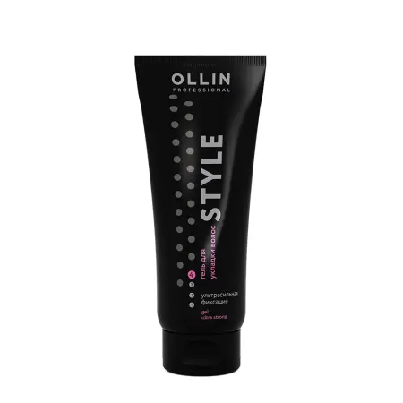 OLLIN PROFESSIONAL Гель ультрасильной фиксации для укладки волос / Gel Ultra Strong STYLE 200 мл - 1