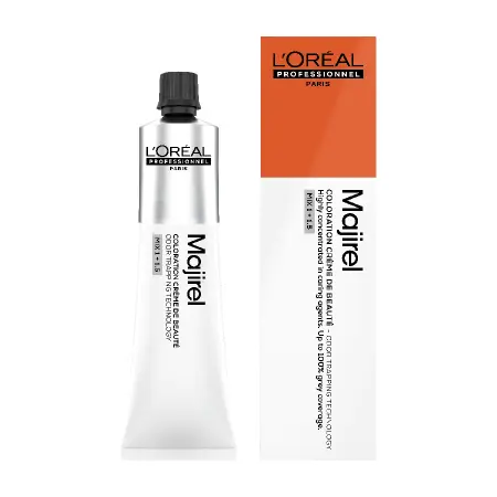 L OREAL PROFESSIONNEL 7.40 крем-краска, блондин медный / МАЖИРЕЛЬ 60 мл - 2