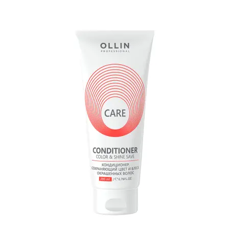 OLLIN PROFESSIONAL Кондиционер сохраняющий цвет и блеск окрашенных волос / Color & Shine Save Condition 200 мл - 1