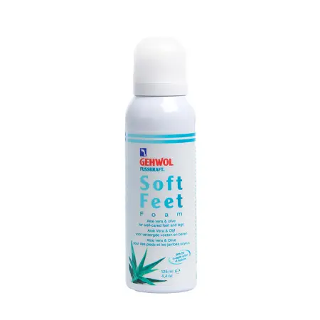 GEHWOL Пенка с гиалуроновой кислотой, алоэ вера и масло оливы / Fusskraft Soft Feet 125 мл - 3