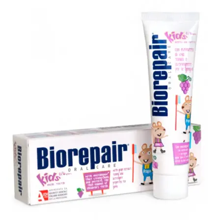 BIOREPAIR Паста зубная детская, виноград / Biorepair Kids 50 мл - 2