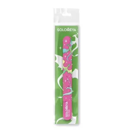SOLOMEYA Пилка для ногтей 180/220 / Lil dragons Nail File 1 шт - 2