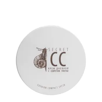 Крем дневной c секретом улитки, Кушон компакт SPF-20 / Homework secret cream 15 мл