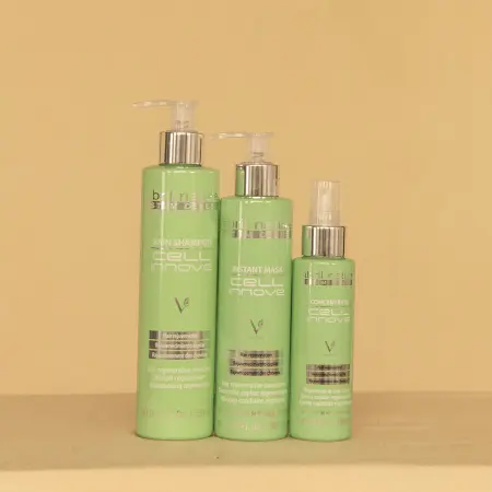 ABRIL ET NATURE Шампунь восстанавливающий со стволовыми клетками для волос / Bain Shampoo Cell Innove 250 мл - 4