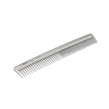Расческа карбоновая, серебристая для стайлинга / Silver Comb Styling