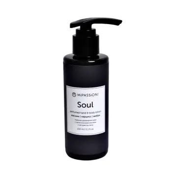 Лосьон парфюмированный для рук и тела, жасмин, нарцисс, амбра / Soul MiPASSiON 150 мл
