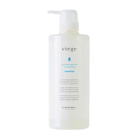 LEBEL Шампунь восстанавливающий для волос и кожи головы / Viege Shampoo 600 мл - 1
