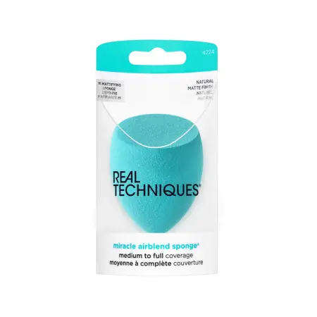 REAL TECHNIQUES Спонж для макияжа / Real Techniques Sponge+ Miracle Airblend Sponge - 3