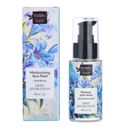 MI&KO Флюид увлажняющий для лица / Deep Hydration Blue Lily 30 мл - 2