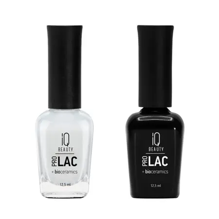 IQ BEAUTY 044 лак профессиональный укрепляющий для ногтей с биокерамикой / Nail polish PROLAC+bioceramics 12,5 мл - 2
