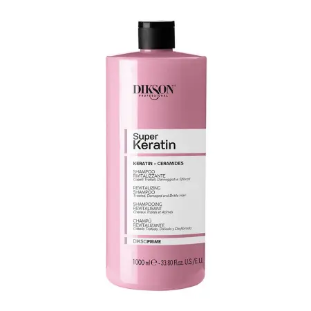 DIKSON Шампунь восстанавливающий с кератином и керамидами / Shampoo Revitalizing 1000 мл - 1
