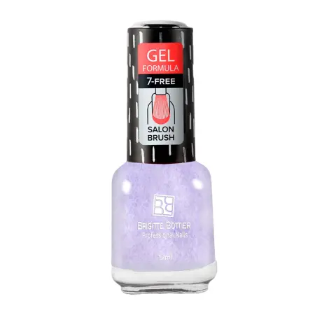 BRIGITTE BOTTIER 99 лак для ногтей гелевый, сиреневый с эффектом мелланж / GEL FORMULA 12 мл - 1