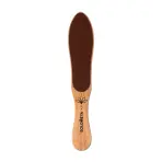 Пилка профессиональная педикюрная деревянная в форме стопы 80/150 / Professional Wooden Foot File